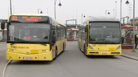 14053002 Grève au TEC Charleroi
