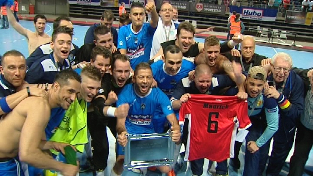 Futsal Châtelineau champion, l'ambiance est au rendez-vous