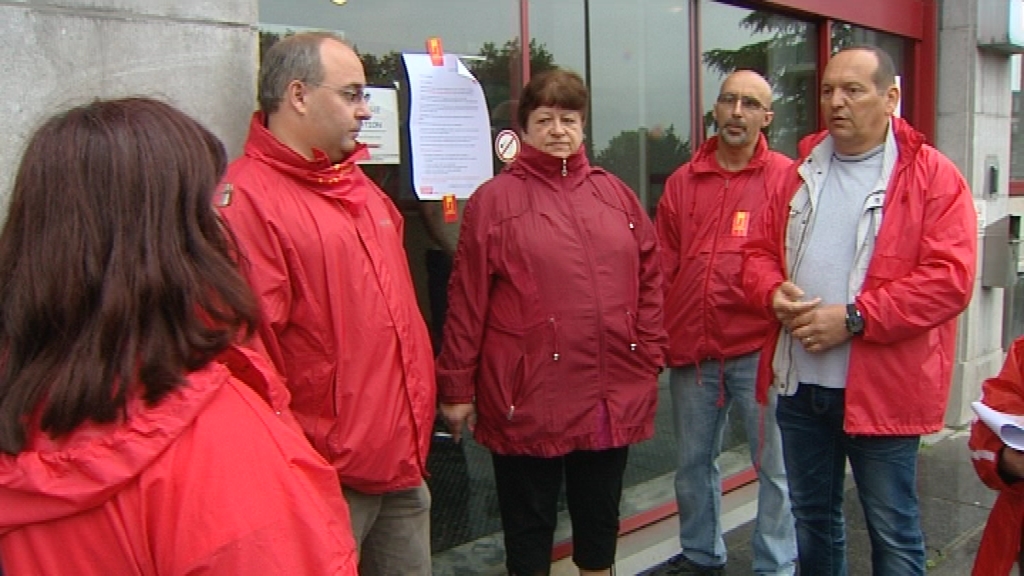 14060401 Action de la CGSP à l'Espace Santé