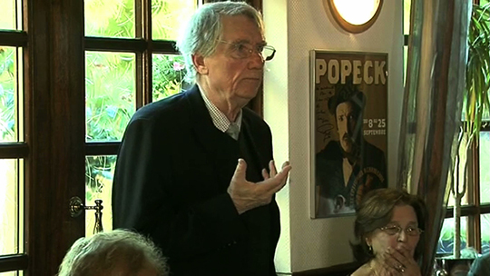 0 Arsène Burny en conférence à Fontaine