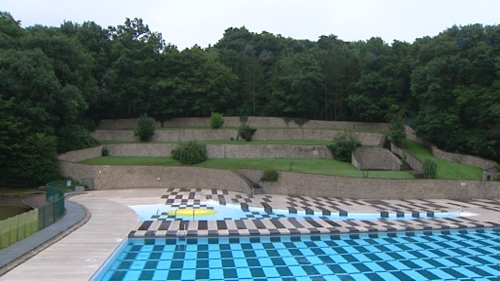 Inauguration de la piscine du Centre de Délassement