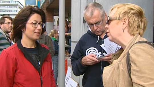 Action pour l'emploi à Charleroi