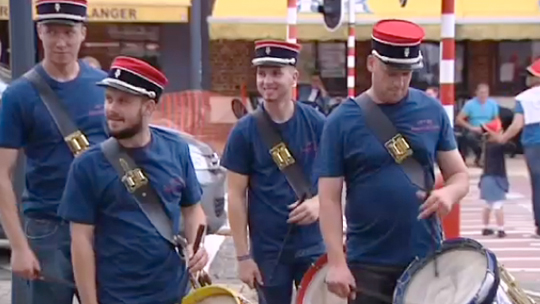 14081202 14-18 : le 49ème régiment d'infanterie à Gozée