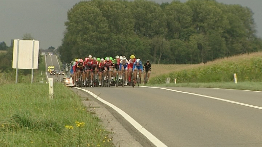 La course Binche-Chimay-Binche est passée par les Lacs de l'Eau d'Heure