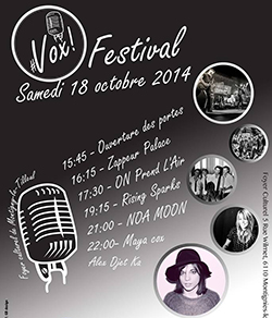 0 Noa Moon au Vox Festival