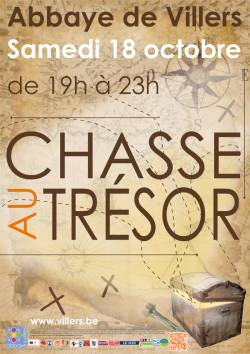 0 Venez vivre une Chasse au trésor à lâ??Abbaye de Villers-la-Ville !
