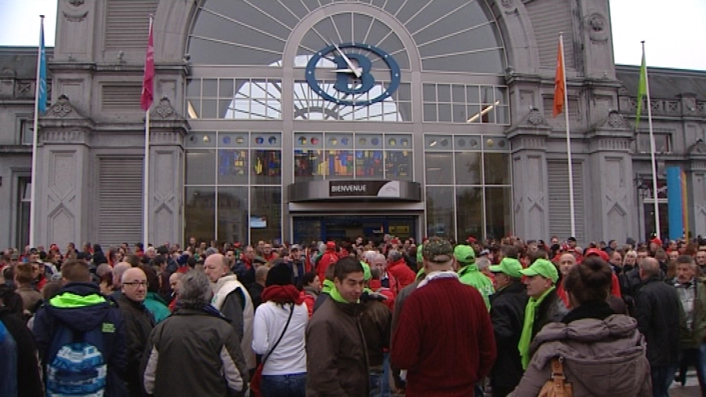 0 Mobilisation plus importante que prévu à Charleroi