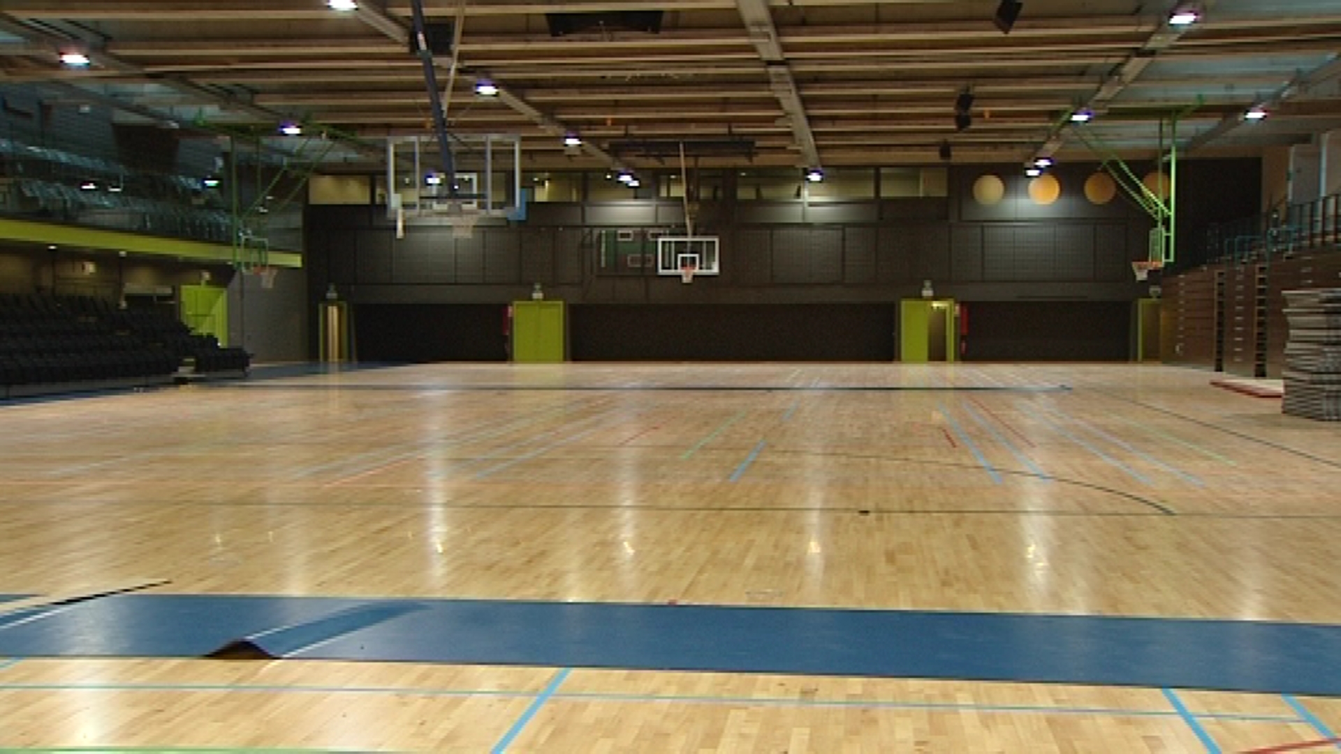 la salle de la Garenne a été inaugurée aujourd'hui !