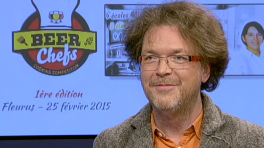 20141205 Invité du JT : Didier Colart, organisateur du concours Beerchefs