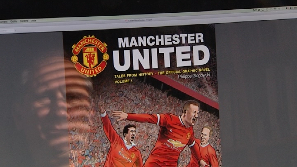 Philippe Glogowski raconte Manchester United en BD