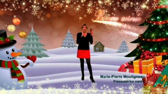 Marie-Pierre Mouligneau, Présentatrice météo