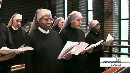 L'adieu des Petites Soeurs des Pauvres à Montignies-sur-Sambre