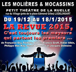 0 Remportez 10 X 2 entrées pour la Revue 2015 (Molières et Mocassins)