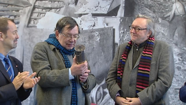 15012705 Le nouveau consul d'Italie au Bois du Cazier