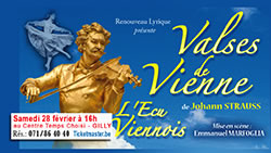 0 REMPORTEZ 5 x 2 entrées pour LES VALSES DE VIENNE (Renouveau lyrique)