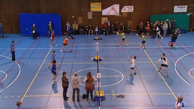 Tournoi de badminton à Mont-sur-Marchienne