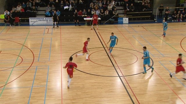 15030612 Futsal Châtelineau - Morlanwelz : plus difficile que prévu