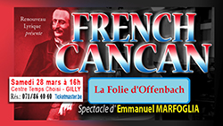 0 Remportez 5x2 entrées pour French Cancan (Renouveau lyrique)
