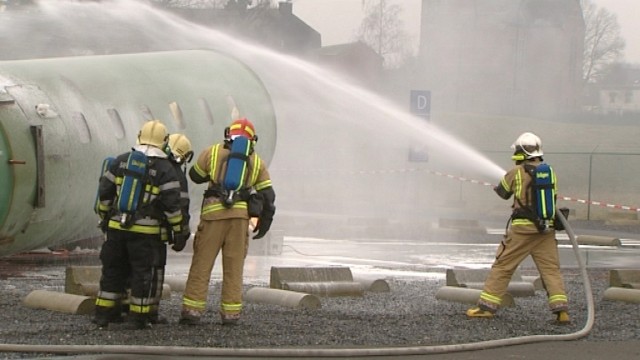 Exercice catastrophe à BSCA