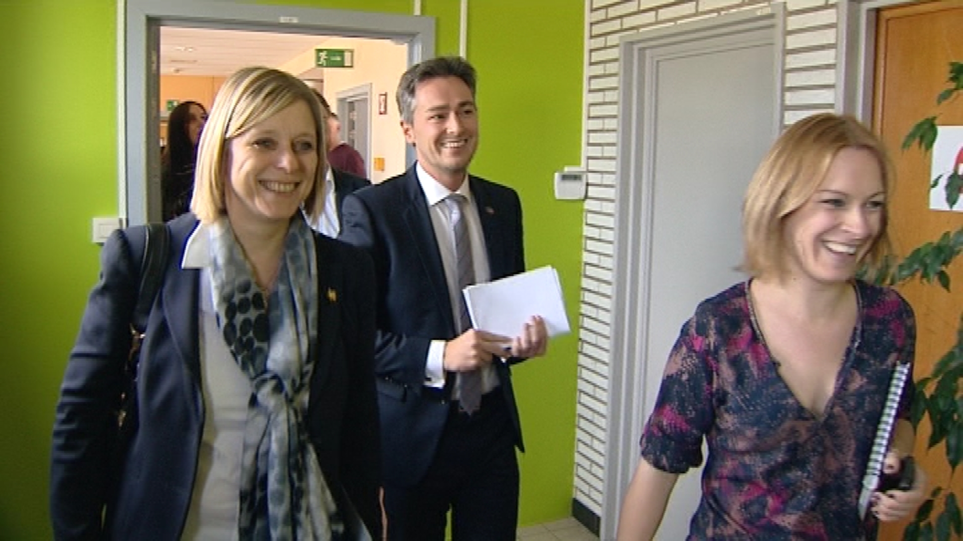15040105 La Ministre Tillieux a visité le Pôle Emploi de Farciennes