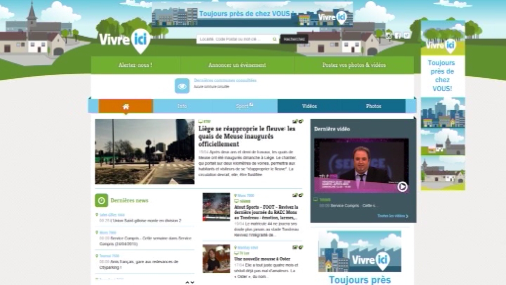 Vivre Ici, le nouveau portail de l'info locale