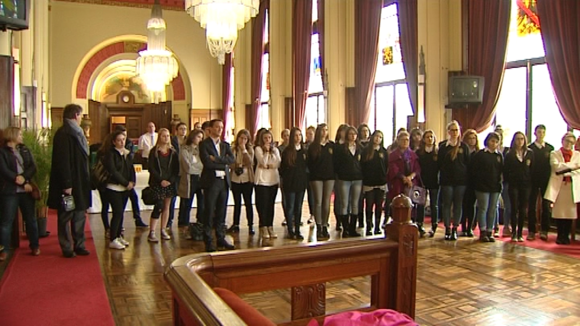 Jumelage Charleroi - Casarano : de jeunes Italiens en visite chez nous 