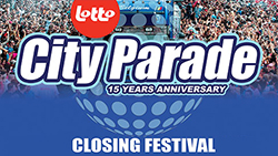 0 Remportez 25 x 2 entrées pour la CITY PARADE CLOSING FESTIVAL