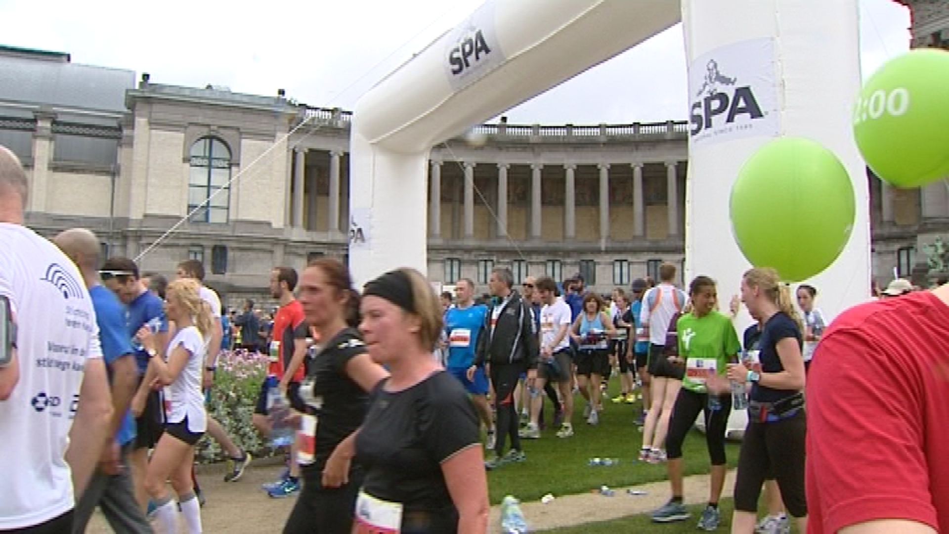 Nous avons suivi quelques Carolos aux 20km de Bruxelles