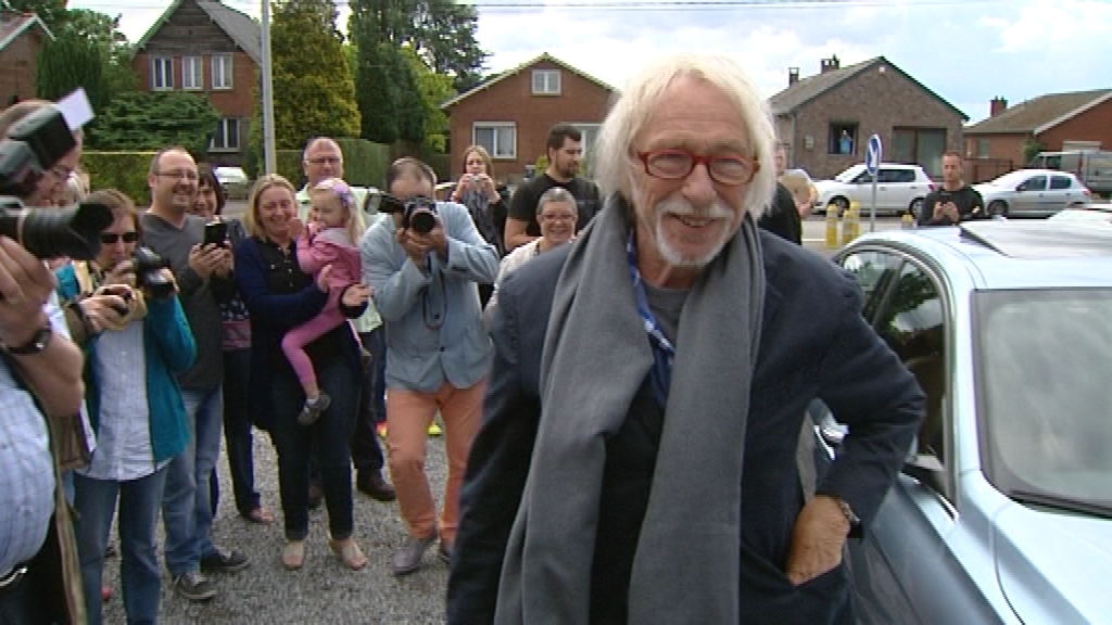 Pierre Richard était à Gosselies ce matin!