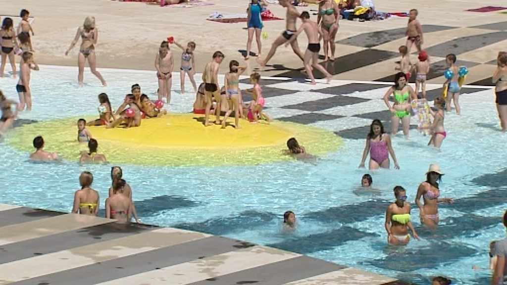 Météo idéale pour plonger au Centre de Loisirs de Marcinelle