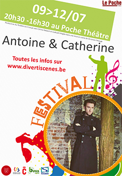0 Remportez 5x2 entrées pour Antoine & Catherine au Poche Théâtre
