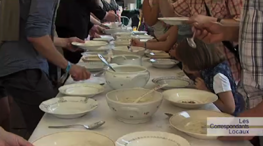 0 Le Chaudeau, tradition du hameau de Wespes à Leernes