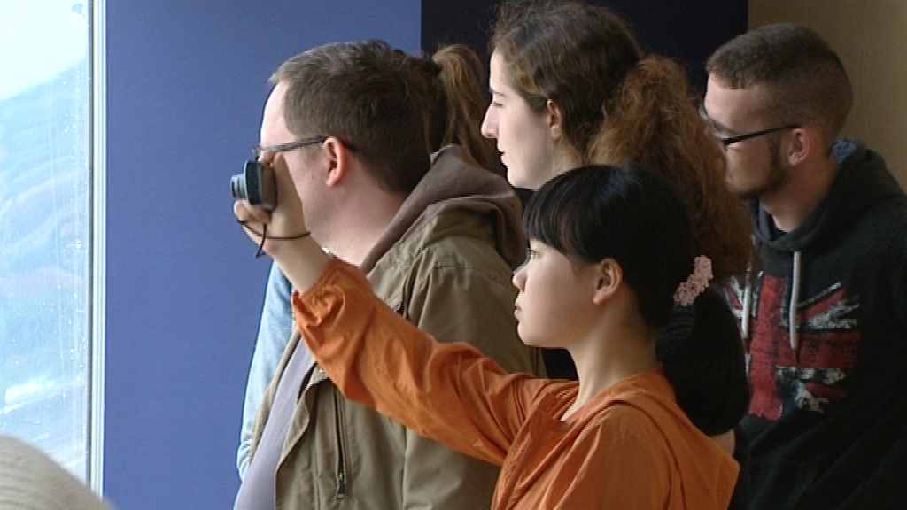 15072704 Jumelage Charleroi-Himeji : les étudiants japonais en visite