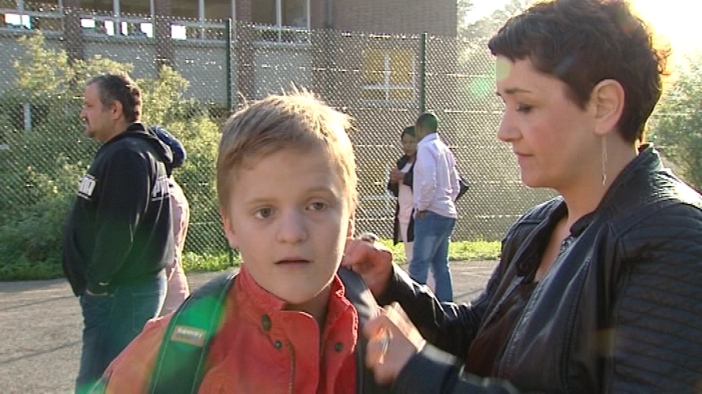15090204 Nous avons suivi la rentrée en secondaire de Jules, 11 ans et demi et non-voyant