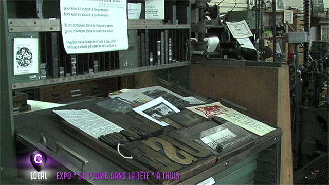0 ''Du plomb dans la tête'' expo à Thuin