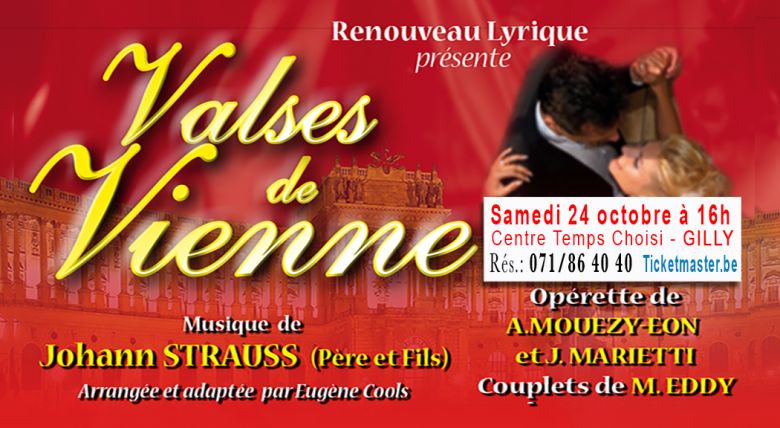 0 Remportez 5x2 entrées pour les Valses de Vienne