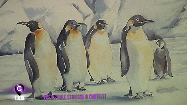 0 Paule Staiesse expose aquarelles et acryliques à Châtelet