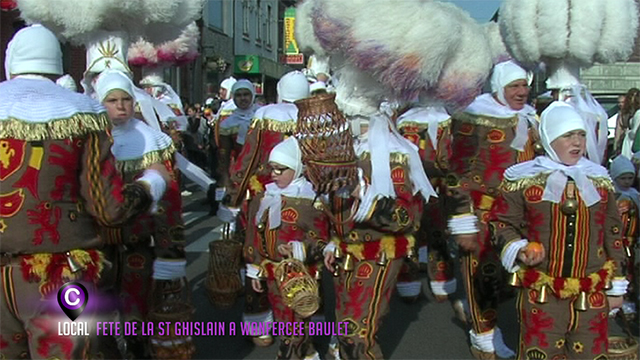 Cortège de la St Ghislain à Wanfercée-Baulet