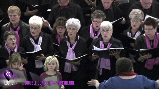 Double concert de chorales à Marchienne