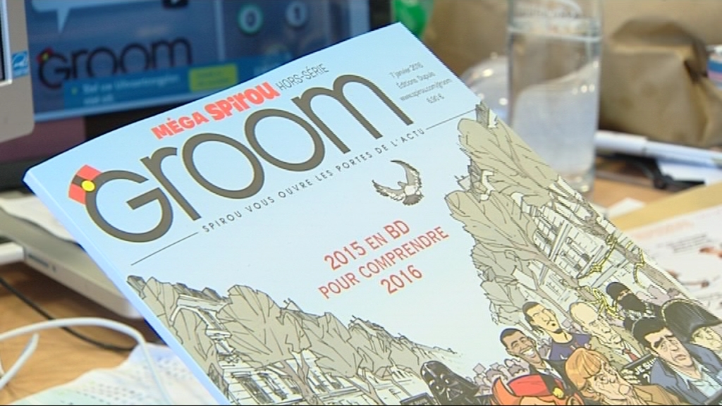 16010401 Groom: un nouveau magazine BD pour expliquer l'actualité