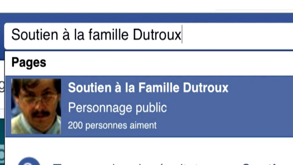 16010705 Une page Facebook en soutien à la famille Dutroux !