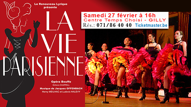 0 Remportez 5x2 entrées pour ''La vie parisienne''