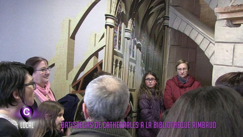 Bâtisseurs de cathédrales à la bibliothèque Rimbaud