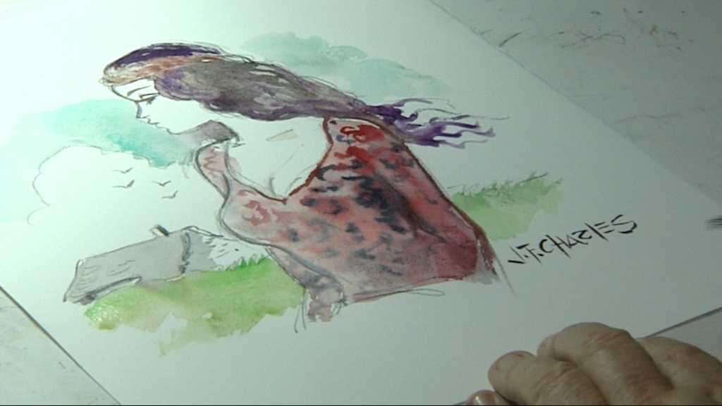 16042601 BD: ''L'herbe folle'', une histoire hippie de Maryse et Jean-François Charles