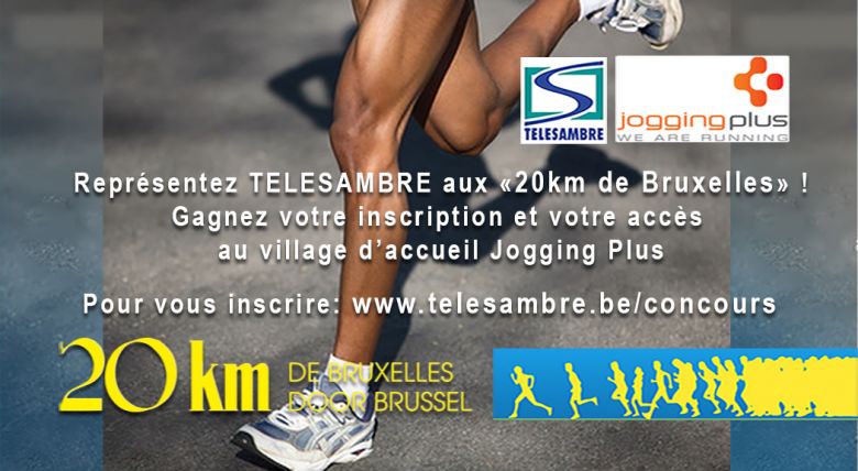 0 Remportez votre inscription VIP pour les 20kms de Bruxelles