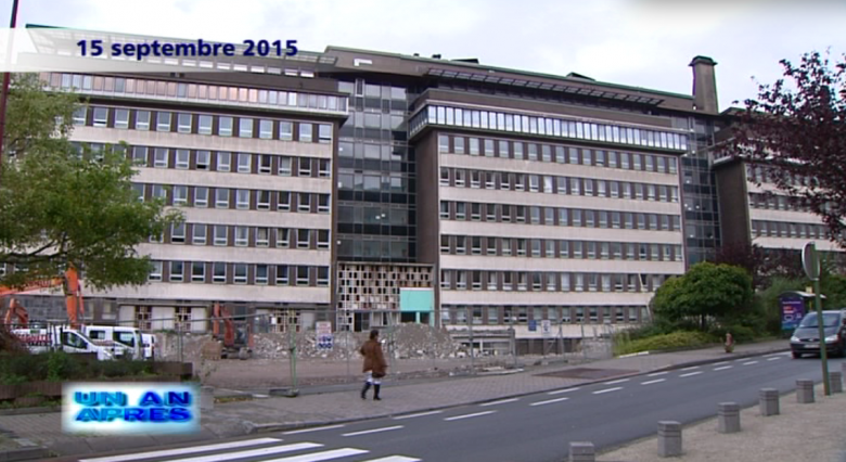 Un an après : Démolition de l'hôpital civil (émission du 15 septembre 2016)