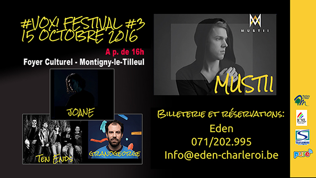 0 Remportez 5x2 entrées pour The Vox Festival #3