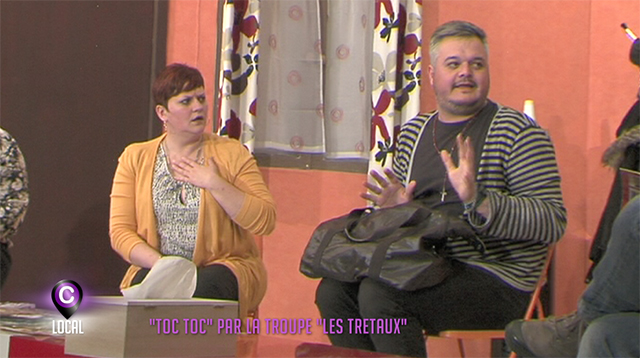 ''Toc Toc'', par la troupe ''Les trétaux''