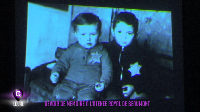 Devoir de mémoire pour les élèves de l'Athénée Royal de Beaumont