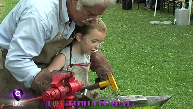 ''Feu, fer et savoir-faire d'hier'': festival de la ferronnerie à Courcelles